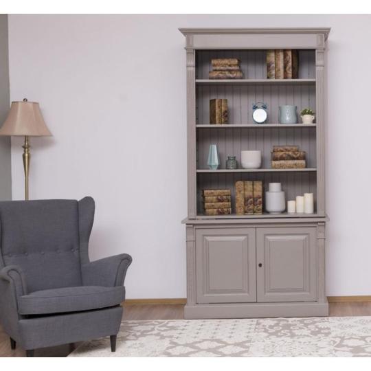 rusztikus szurke konyves szekreny polcos tomorfa klasszikus egyedi meretu mediterran nappali konyha konyvtar videki butor toszkan olasz butorok mediterran lakberendezes vadaszhaz kastely butorok.jpg